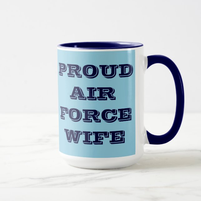 Mug Proud Air Force Wife (Right)
