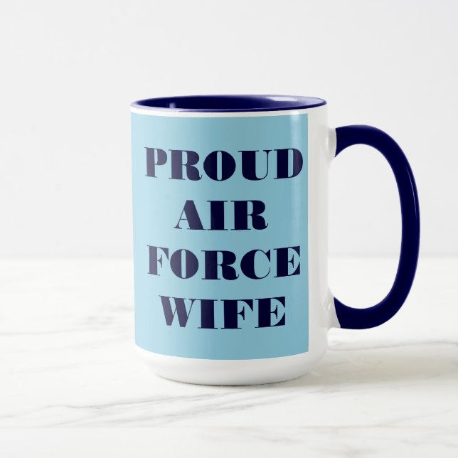 Mug Proud Air Force Wife (Right)