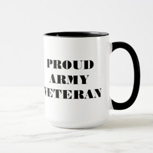 Mug Proud Army Veteran