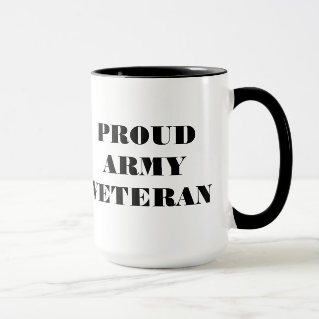 Mug Proud Army Veteran (Right)