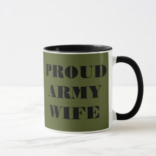 Mug Proud Army Wife