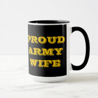 Mug Proud Army Wife