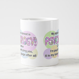 Mug, Psychology Love Language (ADHD, Autistic) Large Coffee Mug