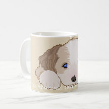 Mug Puppy Sleeping Furry Baby