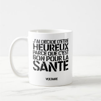 MUG: Quotation - Voltaire Coffee Mug