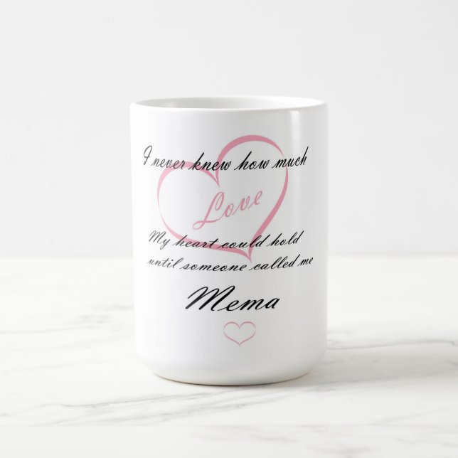 Mug/Quote Mema Coffee Mug (Center)