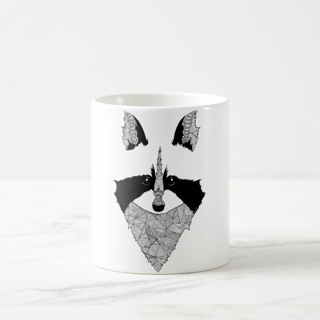 Mug raccoon raccoon (Center)