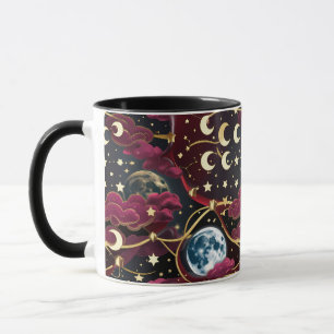 Mug - Red Celestial Moon