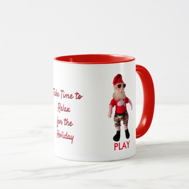 Mug - Relax for the Holiday (Front Right)