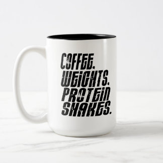 Mug - Rise & Grind Coffee Weights Protein Shakes