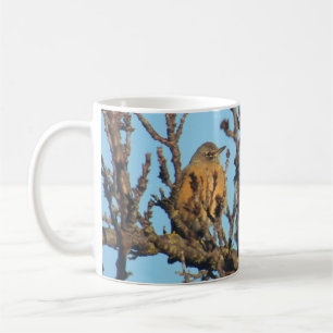 Mug - Robin in Bare Branches