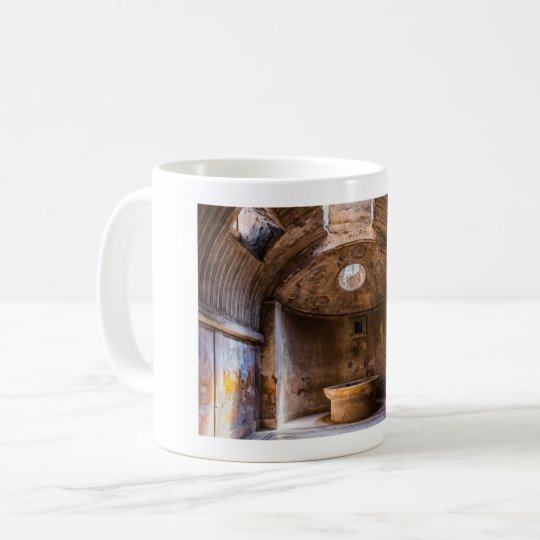 Mug - Roman Baths - Ancient Pompeii, Italy
