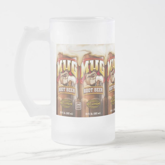 Mug Root Beer- Frosted Mug (Left)
