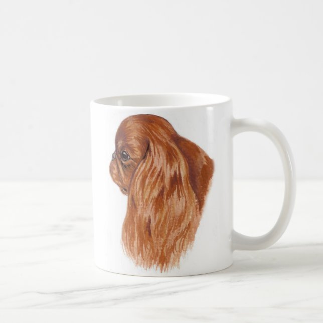 Mug Ruby king charles spaniel ( not cavalier) (Right)