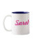 ♥ MUG ♥ SARAH pink polka dot girly personalize