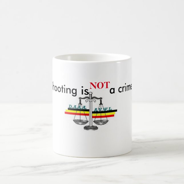 Mug shooting is not crime (Center)