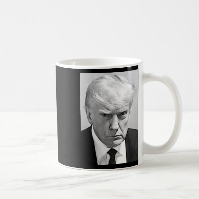 Mug Shot - Donald Trump Mug Shot  (Right)