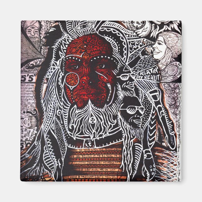 Mug shot  magnet (Front)