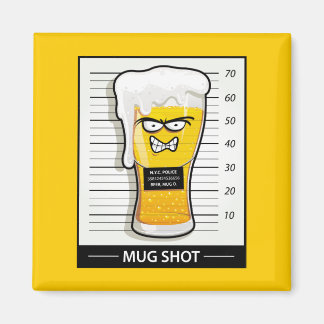 Mug Shot Magnet