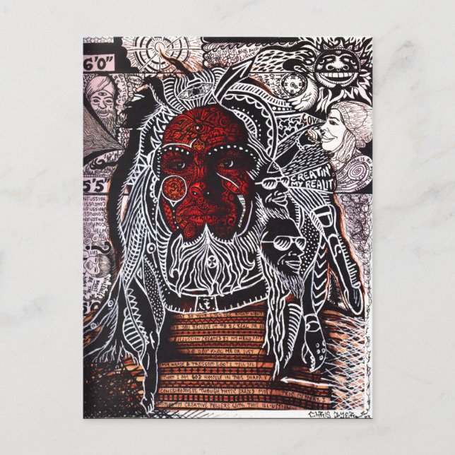 Mug shot  postcard (Front)