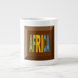 Mug Specialty Jumbo blanche CHOCOLAT AFRICA