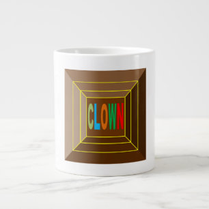 Mug Specialty Jumbo blanche CLOWN CHOCOLAT