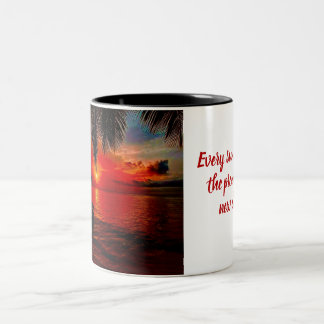 Mug Sunset Editable