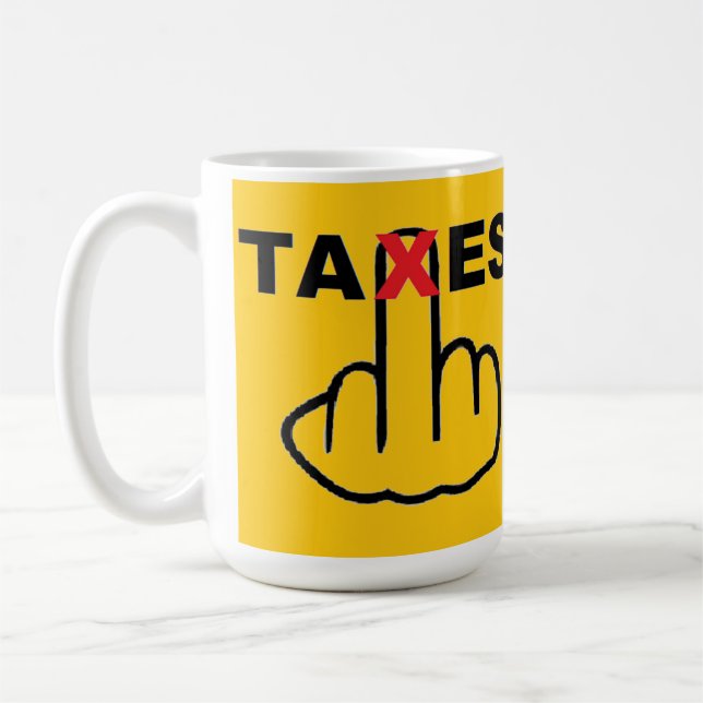 Mug Taxes Too High (Left)