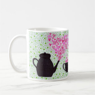 Mug - Teapot and Hearts