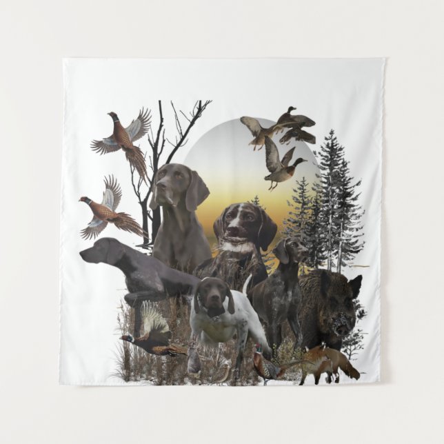 Mug Teapot Gift Box Ring Charm Button Tapestry (Front)