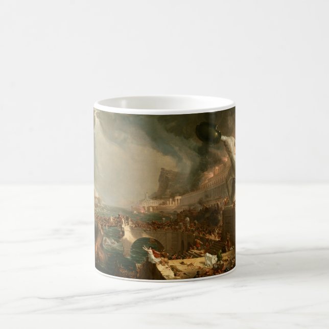 Mug The Course of Empire Destruction Thomas Cole (Center)