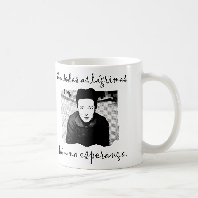 Mug the Hope of Simone de Beauvoir (Right)