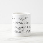 Mug - The Standard Model<br><div class="desc">This equation is the Standard Model of particle physics. It describes what the world is and what holds it together. In other words, it explains the fundamental particles in the universe and the forces with which they interact, except for general relativity. That is why it is sometimes regarded as the...</div>