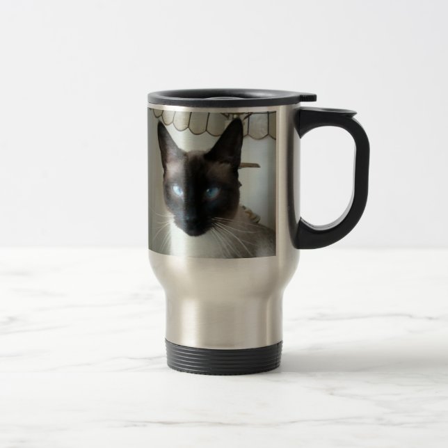 Mug: Thomas the cat mug! Travel Mug (Right)