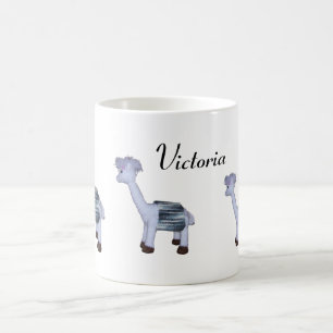 Mug - Three Alpaca and Name