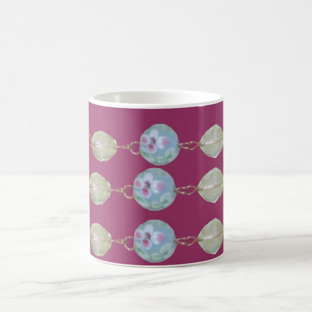 Mug - Three Beads on Copper Chain (Center)