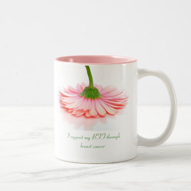 Mug to show your support to your BFF breast cancer (Right)