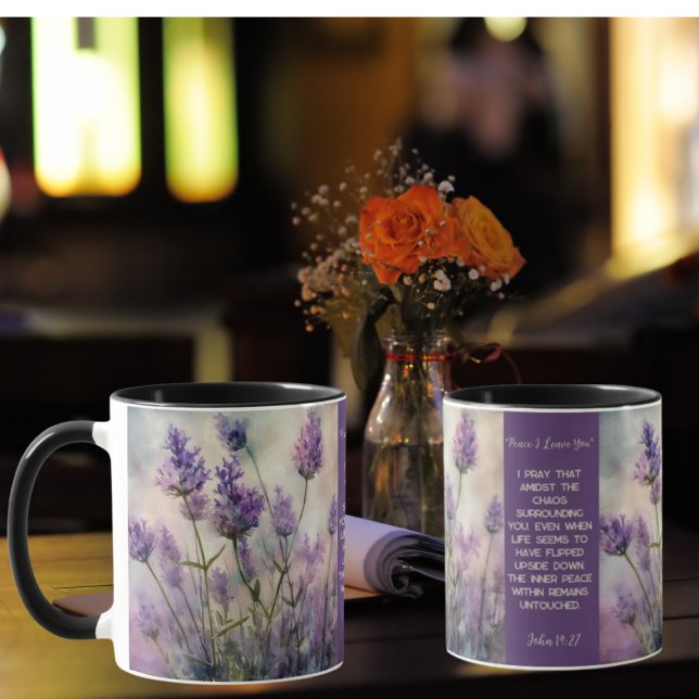 Mug Tranquil Lavender Fields Customisable Mug (Creator Uploaded)
