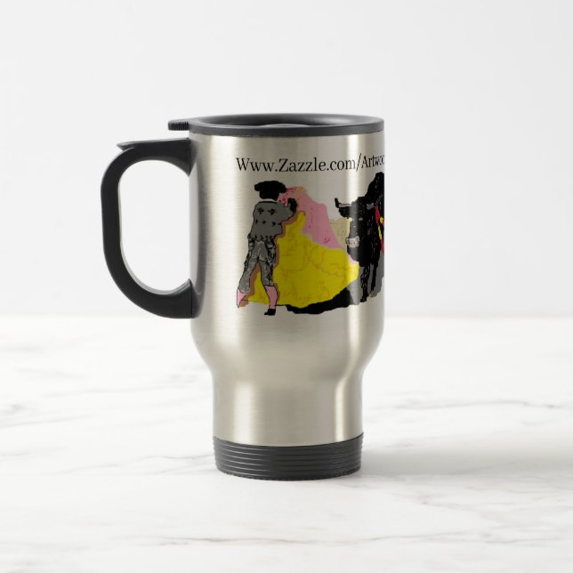 Mug Travelling & Termal : Matador Bull fighter (Left)