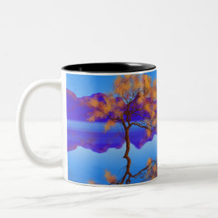 Mug "tree by the blue Lake"
