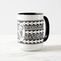 Mug Tribal Ethnic Black