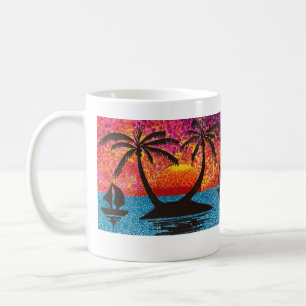 Mug - Tropical Island Sunset