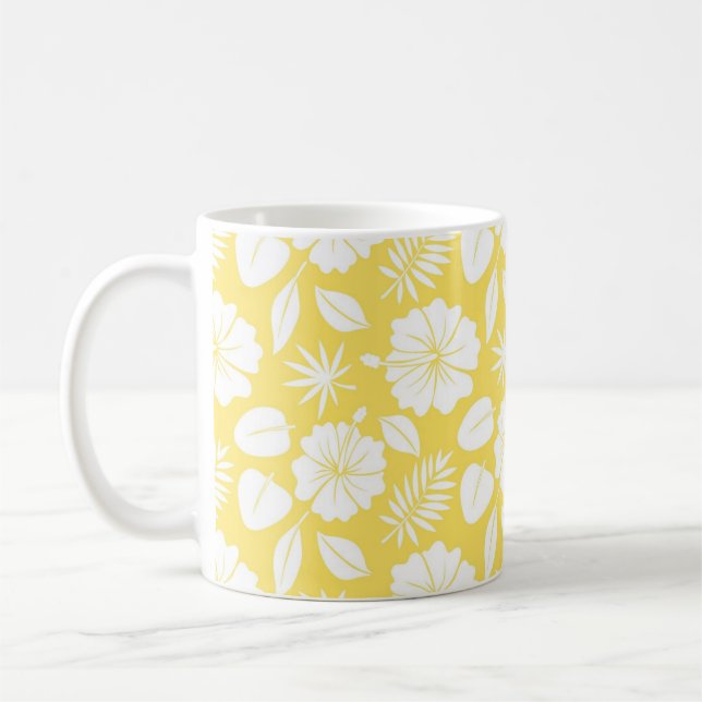 Mug - Tropical Leaves3 (Left)