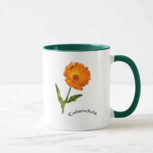 Mug - Two Calendula Flowers