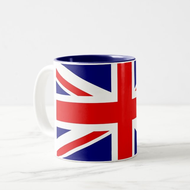 Mug United Kingdom Flag (Front Left)