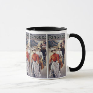 Mug: Vintage Bicycles - Fongers Cycles Mug