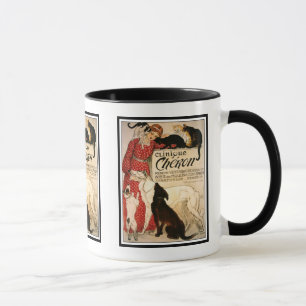 Mug:  Vintage Steinlen "Clinique Cheron" Mug