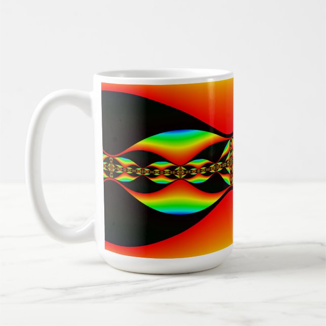 Mug w/ Mandelbrot Fractal (Left)