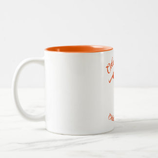 Mug w/ Orange Silhouette