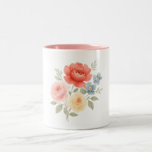 Mug - Watercolor Flowers